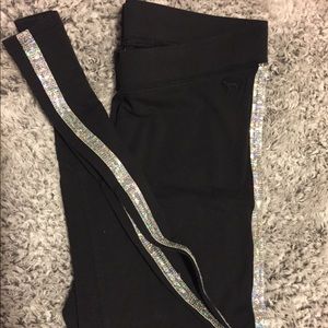 Victorias secret PINK cotton leggings in large.